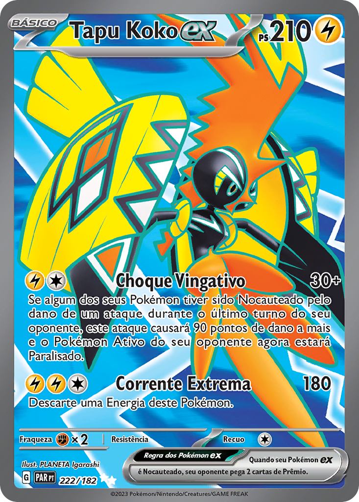 ホウオウEX Tapu Koko ex (222/182) | Pokémon | MYP Cards