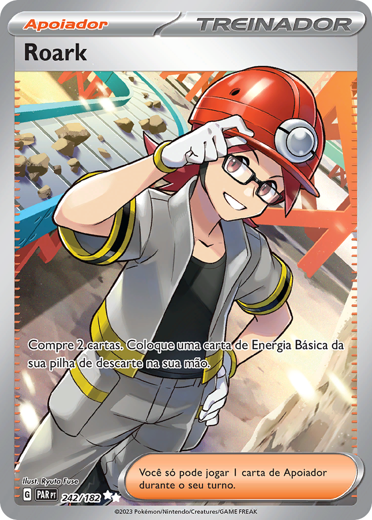 Pokémon TCG Shauntal Paradox Rift 243/182 Holo Ultra Rare