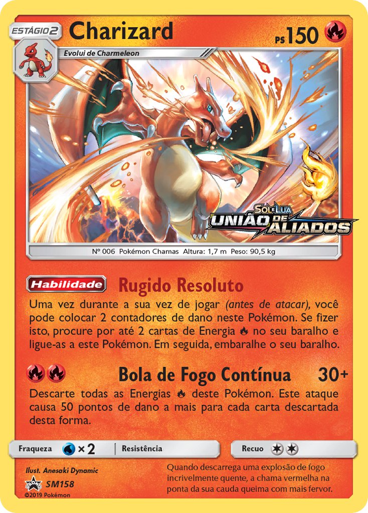 Pokémon Brasil - -Ryu Charizard e todas as suas formas.