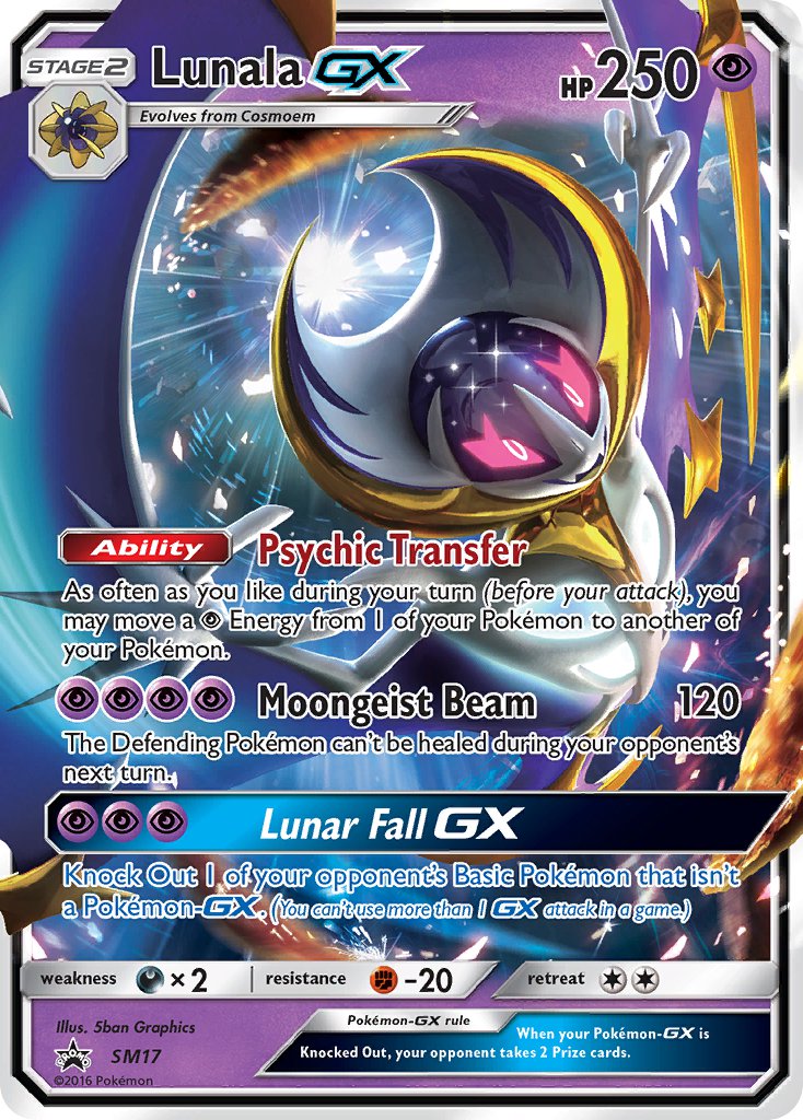Lunala-GX, Pokémon