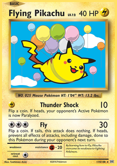 Pikachu Voador, Pokémon