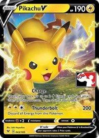 Pikachu V (043/185) | Pokémon | MYP Cards
