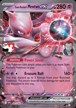 Mewtwo ex da Equipe Rocket (081/182) / Team Rocket's Mewtwo