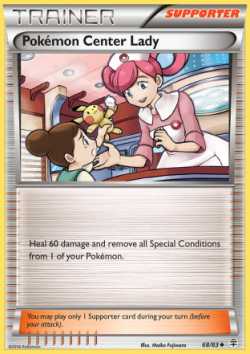 Dama do Centro Pokémon (093/106) / Pokémon Center Lady | Pokémon