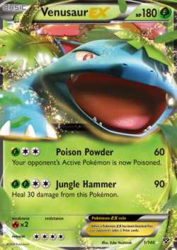 Venusaur-EX (001/108) | Pokémon | MYP Cards