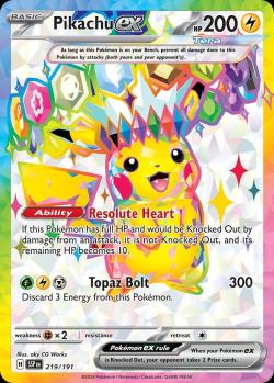 Pikachu ex (038/175) | Pokémon | MYP Cards