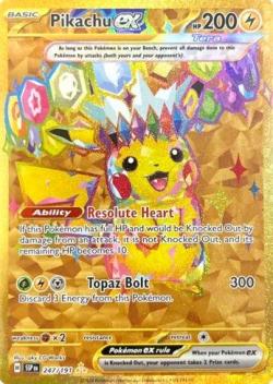Pikachu ex (277/217) | Pokémon | MYP Cards