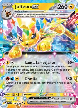 2024 ポケモンカード Jolteon #681 GEM MT Jolteon ex (109/113) | Pokémon | MYP Cards