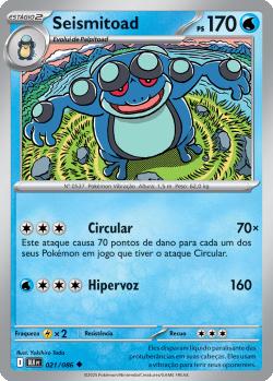 Seismitoad (105/086) | Pokémon | MYP Cards