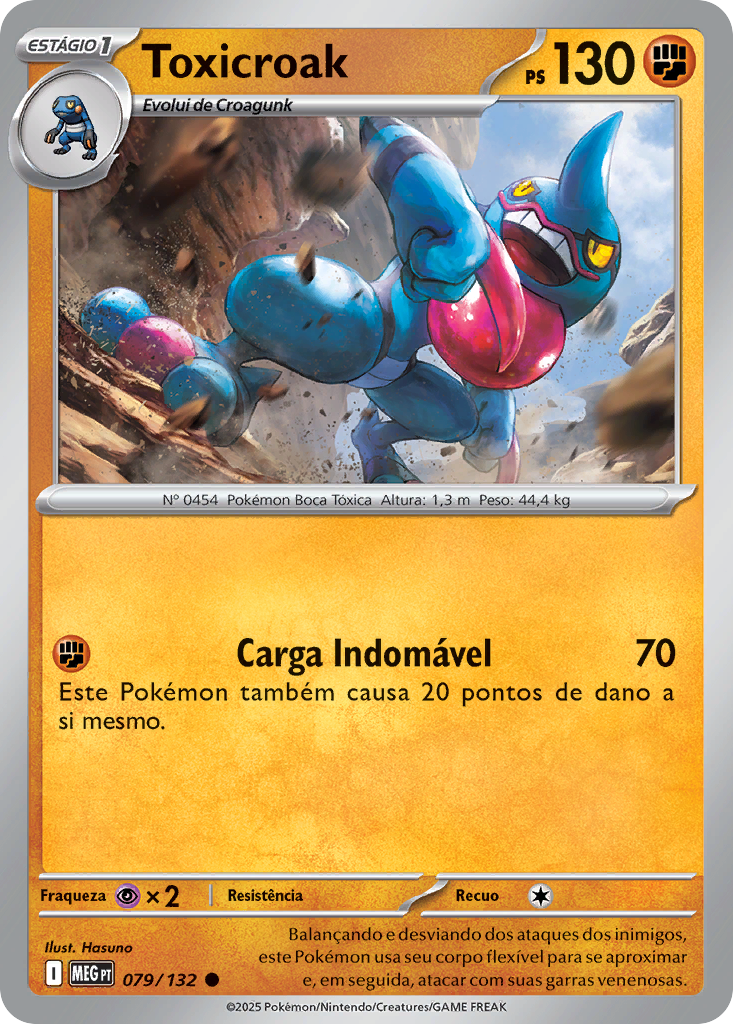 Toxicroak (079/132) | Pokémon | MYP Cards