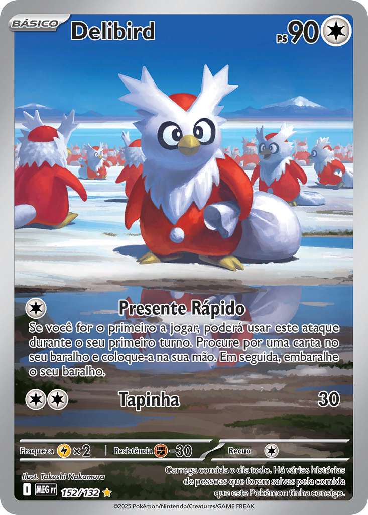 Delibird/デリバード ☆(AR) 152/132 Delibird (152/132) | Pokémon | MYP Cards