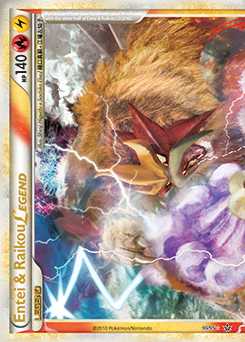 ポケモンカード ENTEI＆RAIKOU LEGEND ☆ L2 063/080 Entei & Raikou LEGEND (091/95) | Pokémon | MYP Cards