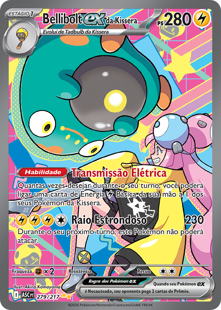 Bellibolt ex da Kissera (279/217) / Iono's Bellibolt ex | Pokémon | MYP ...