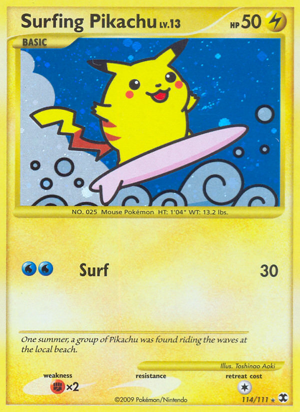 Pikachu Surfista