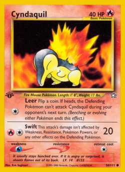 Cyndaquil (105/165) | Pokémon | MYP Cards