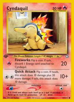 Cyndaquil (079/123) | Pokémon | MYP Cards