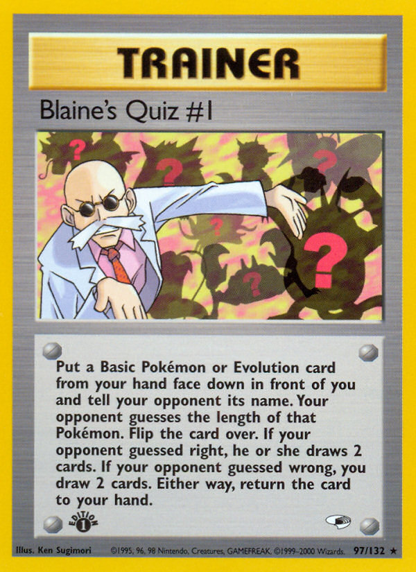 Blaines Quiz #1