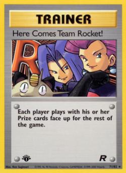 ポケモンカード　team rocket 1ed 83枚　まとめ売り　英語版　美品 Lá vem a Equipe Rocket! (015/82) / Here Comes Team Rocket