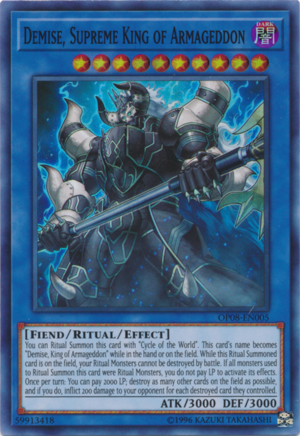 Set Demise, Rei do Armagedom (Demise, king of the Armagedom)