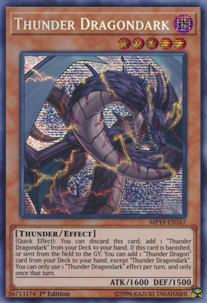 Thunder Dragon Completo - Dragão do Trovão com várias cartas em inglês