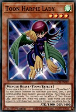 Lady Harpia Toon Yu Gi Oh MYP Cards