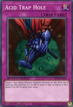 Buraco Armadilha Ácido Yu Gi Oh MYP Cards