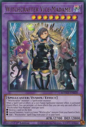 Deck Witchcrafter com sleeves