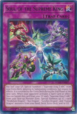 Pack de cartas supremas de yugioh de repoio