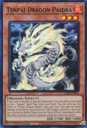 Tenpai Dragon Com Trident Dragion + extras