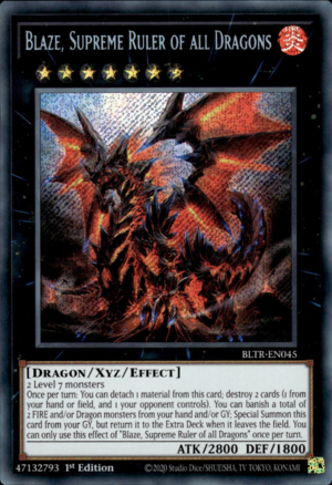 Blaze, o Governante Supremo de todos os Dragões