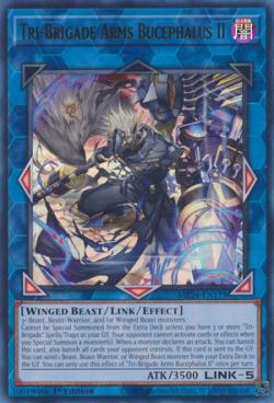 遊戯王OCG デュエルモンスターズ Tri-Brigade Arms Bucephalus II Bucephalus II, Armas da Tri-Brigada / Tri-Brigade Arms Bucephalus