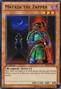遊戯王 #018 GEM MT 2002 Mataza, o Surpreendente / Mataza the Zapper | Yu-Gi-Oh! | MYP Cards