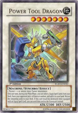 Dragão Ferramenteiro / Power Tool Dragon | Yu-Gi-Oh! | MYP Cards