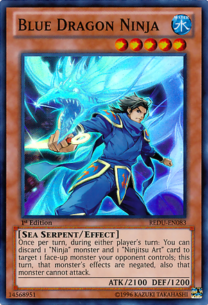 Ninja do Dragão Azul, Yu-Gi-Oh!