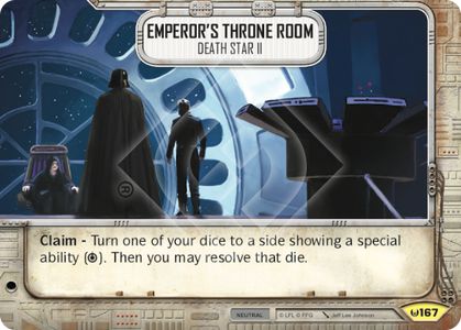 Sala do Trono do Imperador - Estrela da Morte II