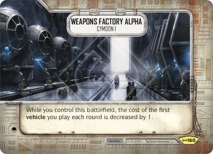 Weapons Factory Alpha - Cymoon 1