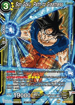 Son Goku, Path to Greatness