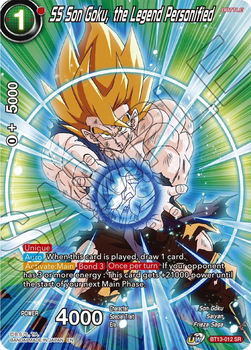 SS Son Goku, the Legend Personified