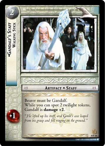 •Gandalfs Staff, Walking Stick (P)