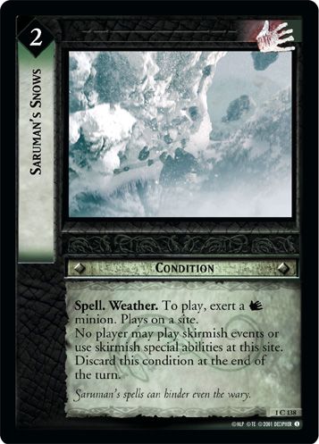 Sarumans Snows