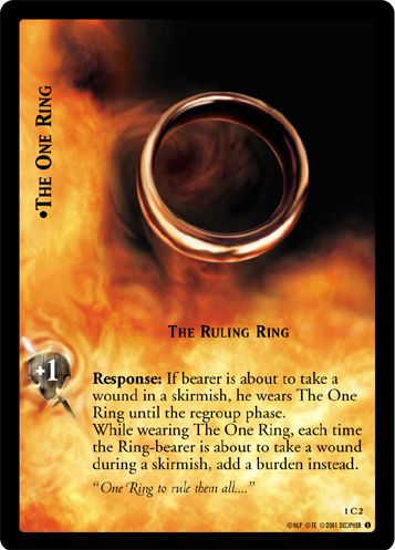•The One Ring, The Ruling Ring
