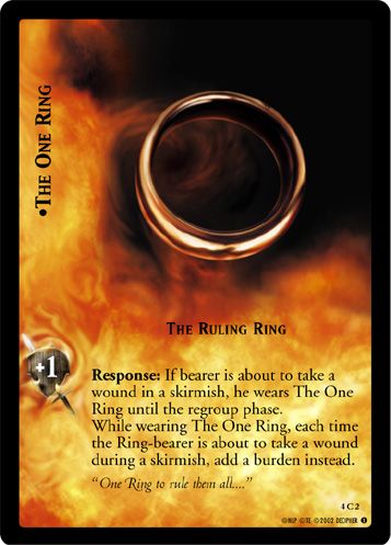•The One Ring, The Ruling Ring