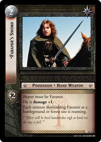 •Faramirs Sword (O)