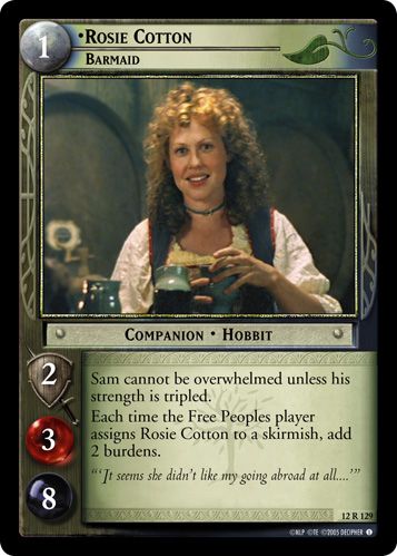 •Rosie Cotton, Barmaid