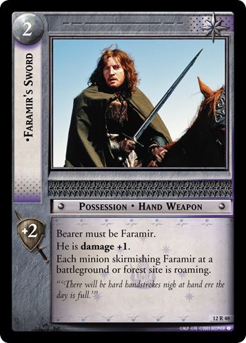 •Faramirs Sword