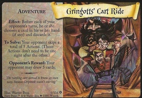 Gringotts' Cart Ride