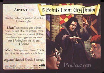 5 Points from Gryffindor