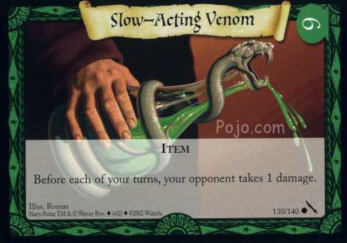 Slow-Acting Venom
