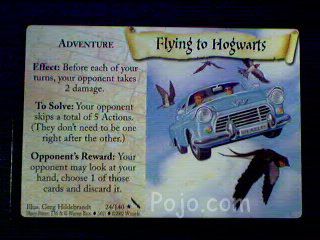 Flying to Hogwarts