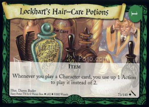 Lockhart's Hair-Care Potions